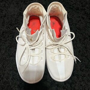 White Jordan High-Top Sneakers